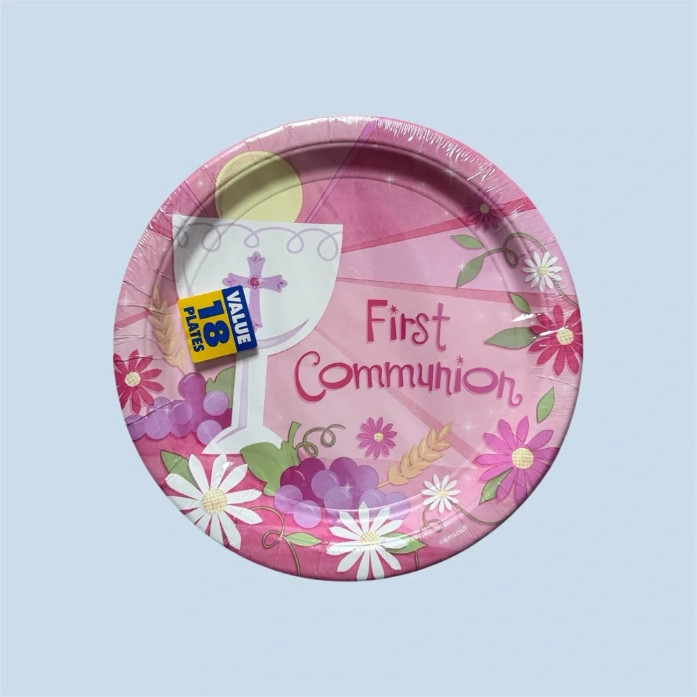 New Girl’s First Communion Party Supplies Set
